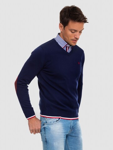 Sir Raymond Tailor Sweater 'Alcarrass' in Blue