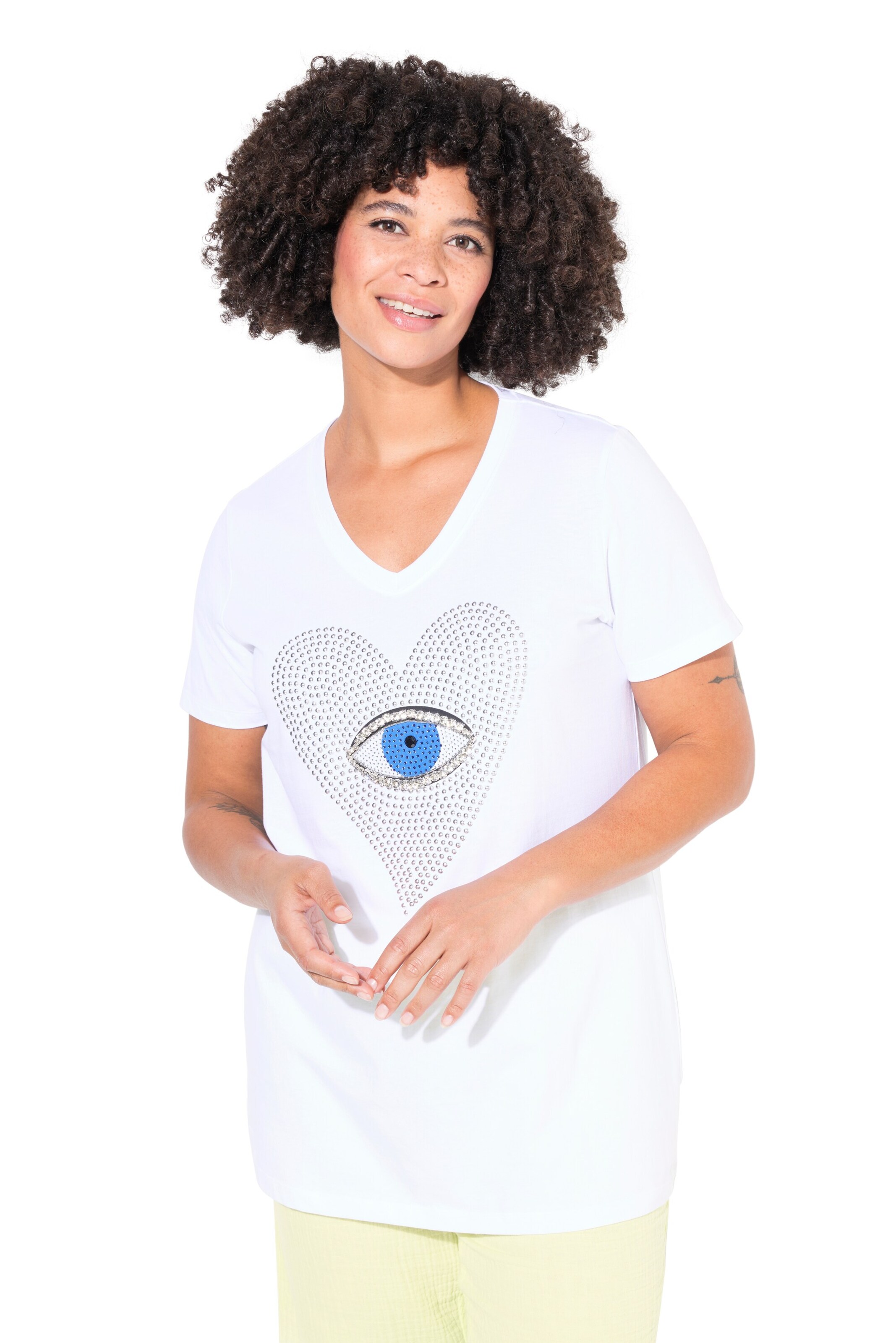 Angel of Style Shirt in Weiß: Vorderseite