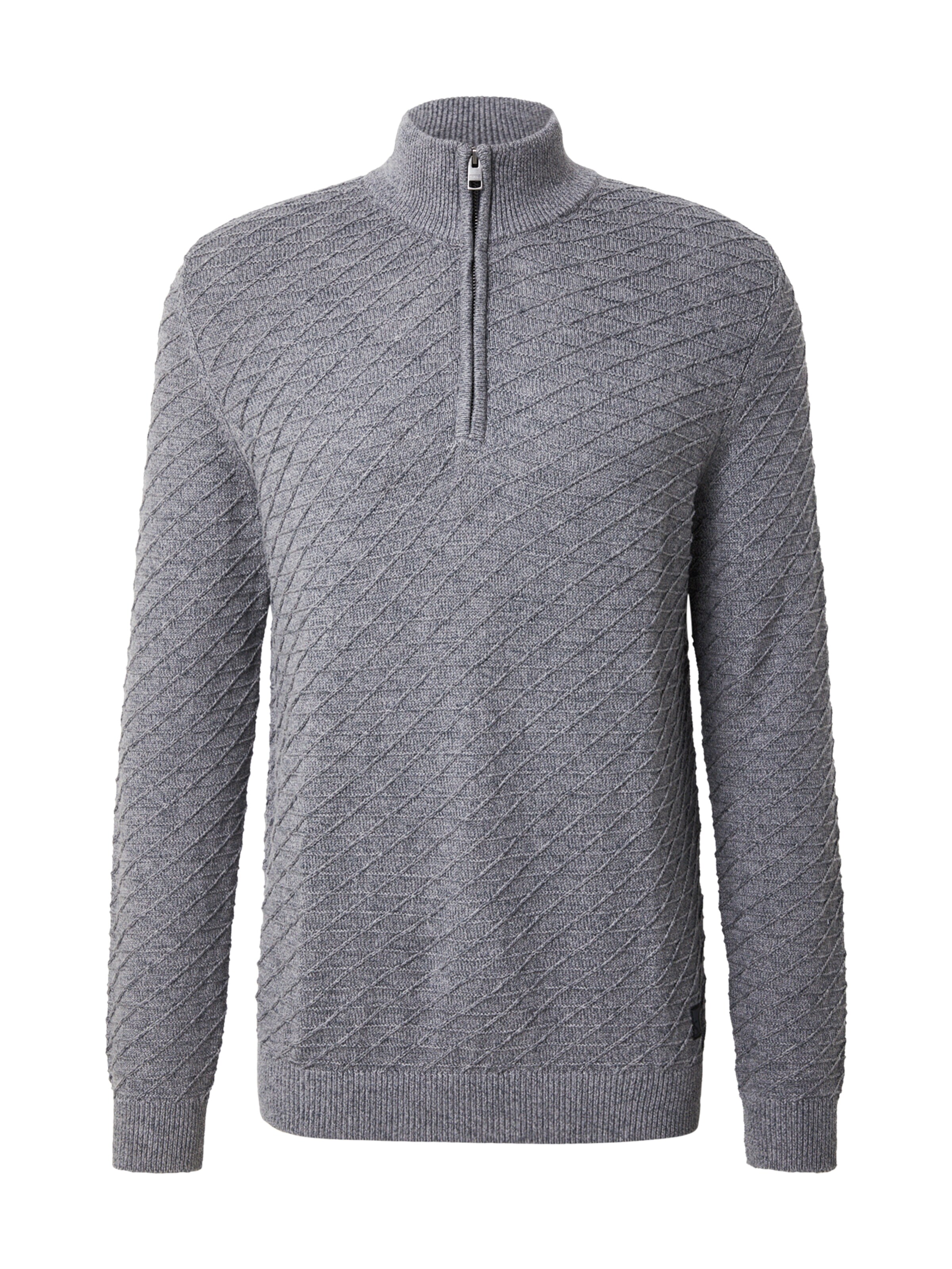 s.Oliver Pullover in Grau: Vorderseite