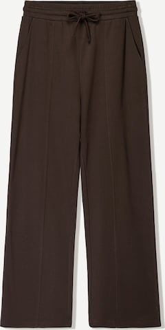 Pantaloni di Bershka in marrone: frontale