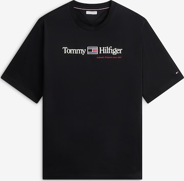 Tommy Hilfiger Big & Tall Shirt in Schwarz: Vorderseite