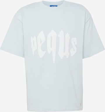 Pequs Shirt 'Mythic' in Blue: front