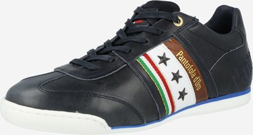 PANTOFOLA D'ORO Platform trainers 'Imola Romagna' in Blue: front