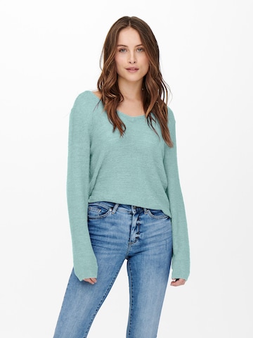 ONLY Pullover 'SUNNY' in Grün: Vorderseite