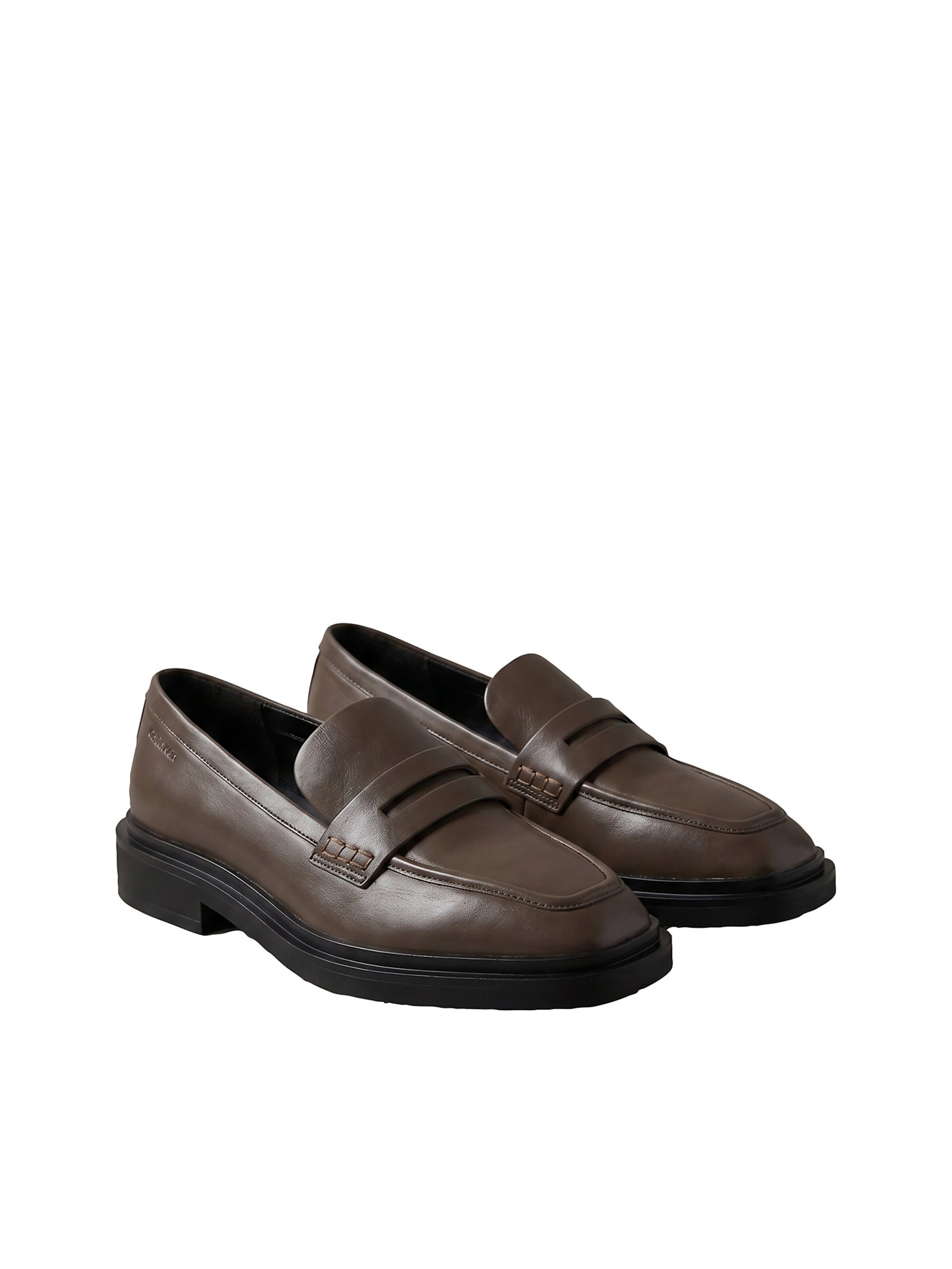 Calvin Klein Regular Instappers in Bruin