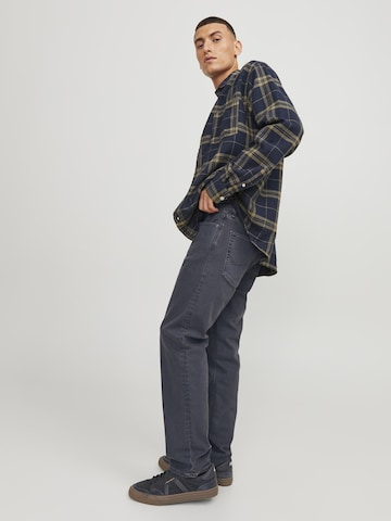 JACK & JONES Regular Jeans 'Mike' in Grau