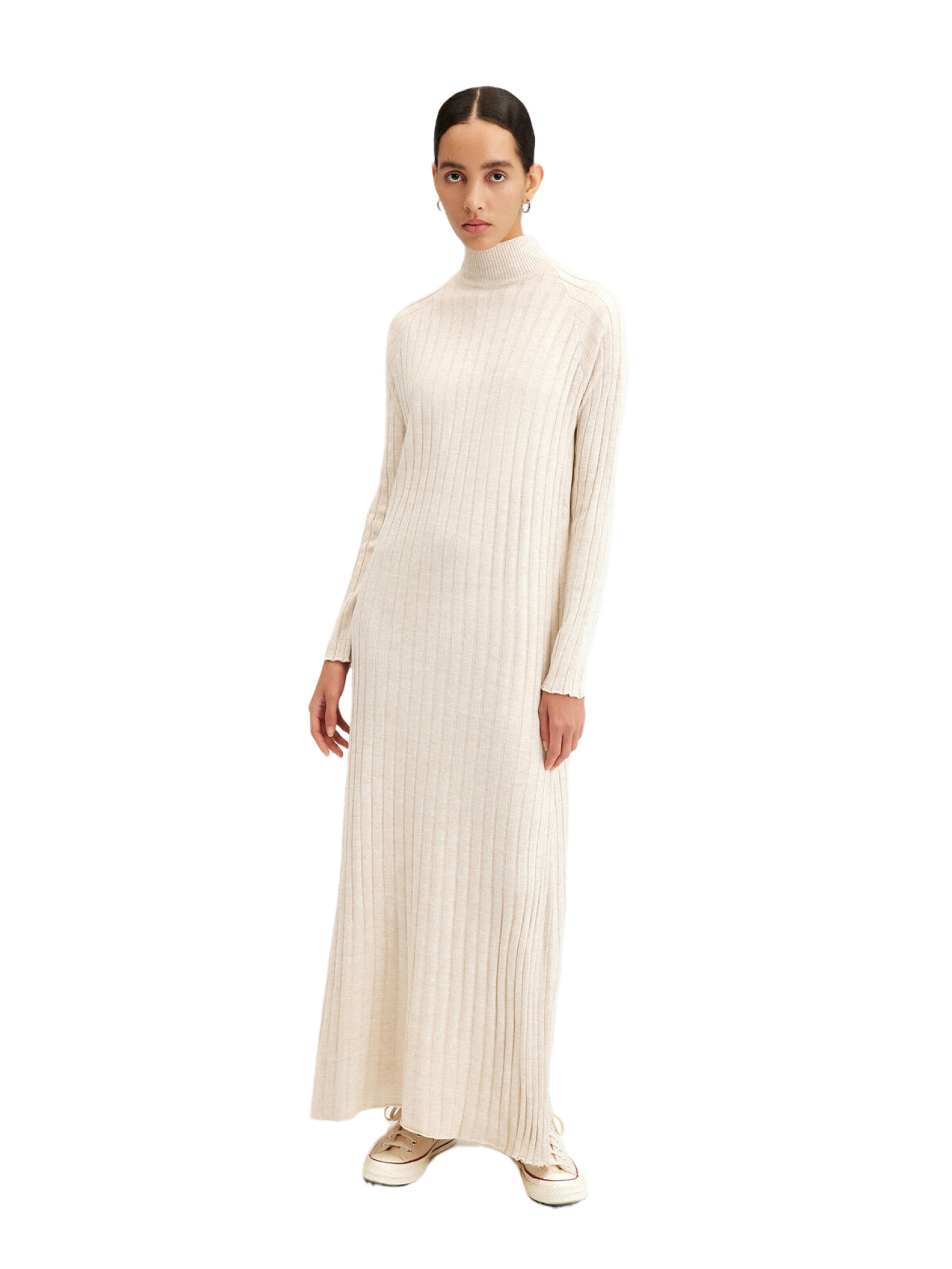 Touche Prive Kleid in Grau: Vorderseite