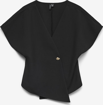 VERO MODA - Blusa en negro: frente