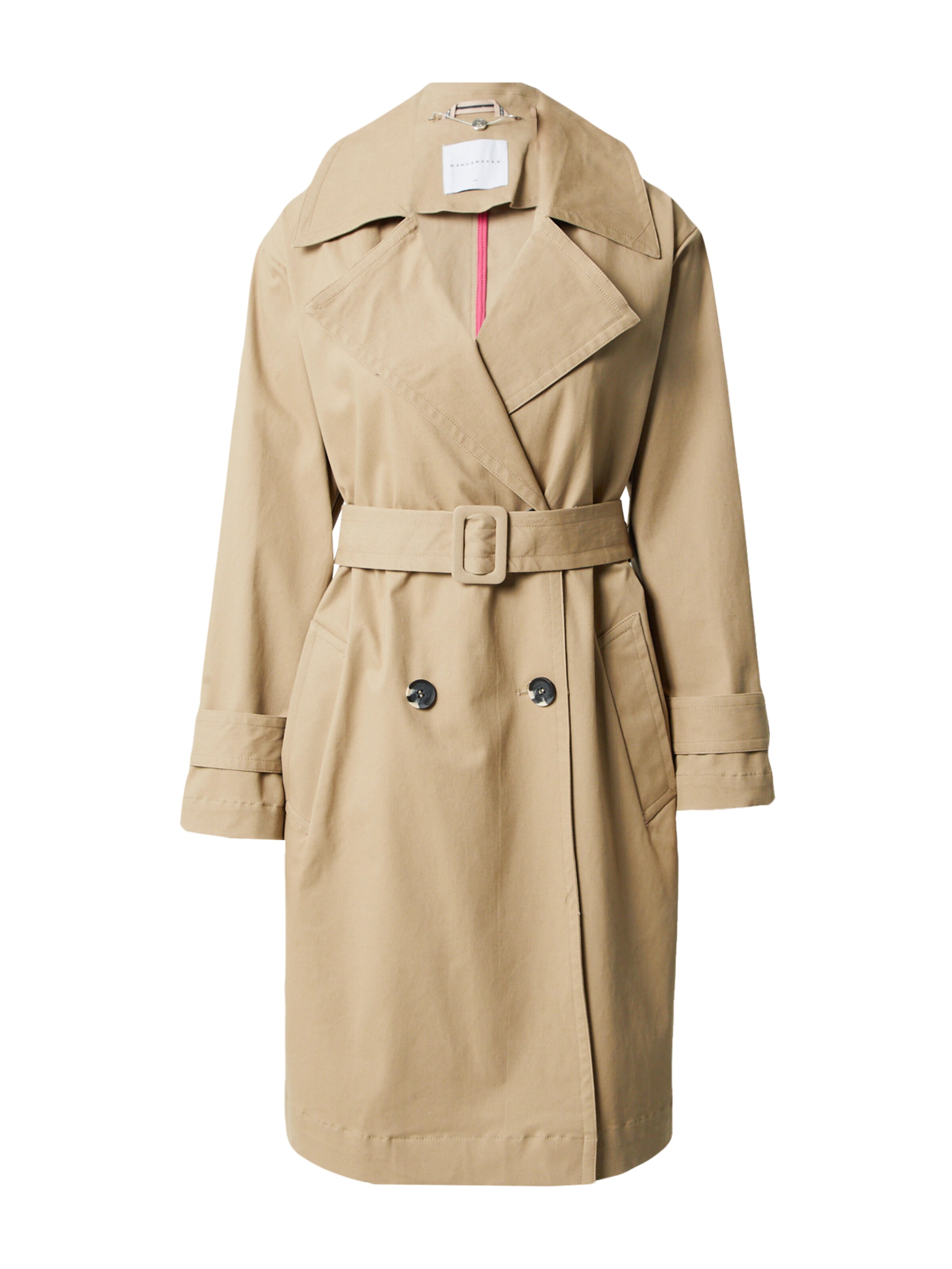 RINO & PELLE Átmeneti kabátok 'Crush' - bézs: elől