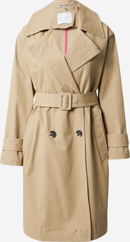 RINO & PELLE Between-Seasons Coat 'Crush' in Beige: front