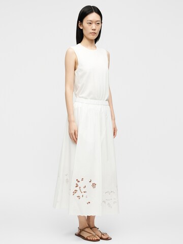 Gonna 'CARAVAN' di Weekend Max Mara in bianco