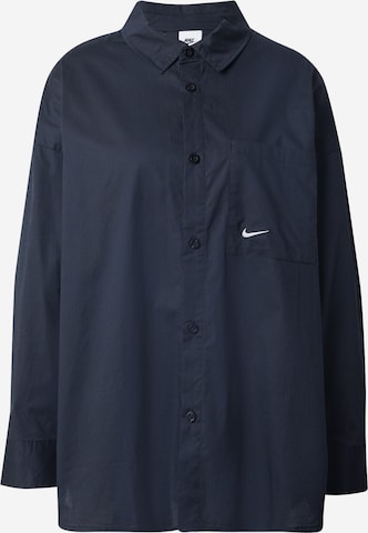 Nike Sportswear Блузка 'CHLL' в Черный: спереди