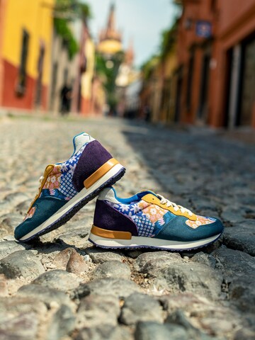 inkkas Sneaker low 'Hendrix Premium Sneaker | Nachhaltig & Handgefertigt' in Mischfarben