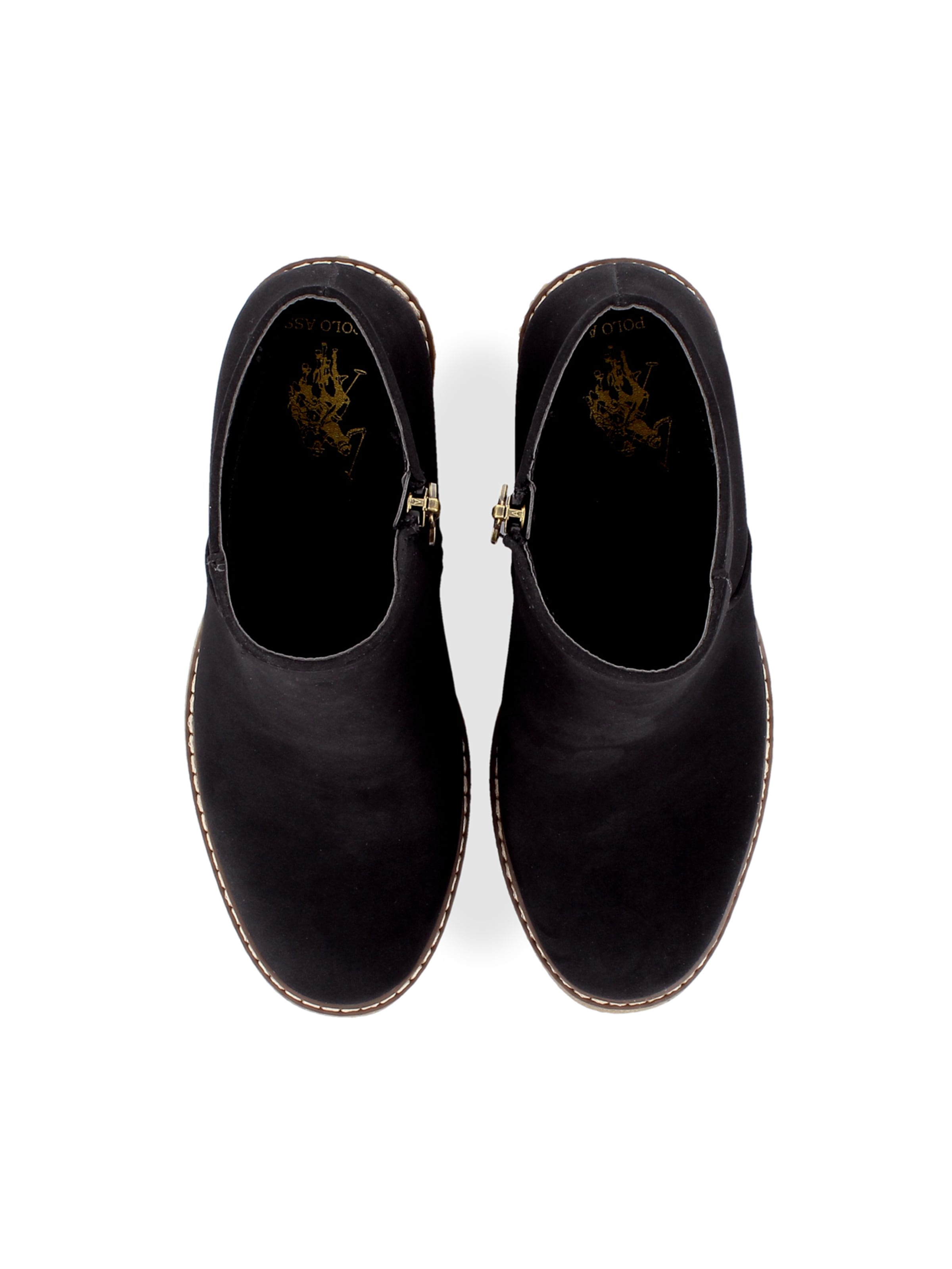 US POLO ASSN. Booties 'Mabel' in Black: top