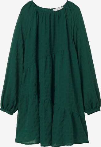 MANGO Blousejurk 'Match' in Groen: voorkant