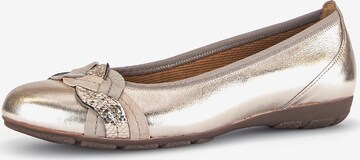 GABOR Ballet Flats in Gold: front