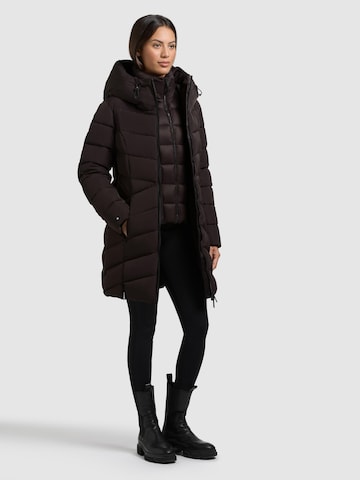Manteau d’hiver 'Dier' khujo en marron