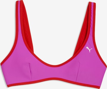 Top sportivo 'Puma Swim Women Reversible Top 1p' di PUMA in rosa: frontale