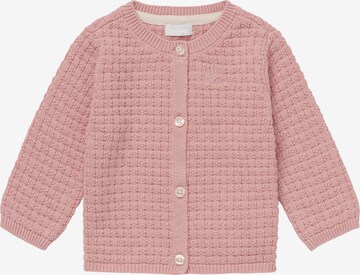 Noppies Knit Cardigan 'Luxora' in Pink: front