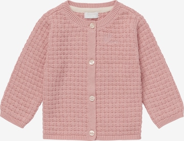 Noppies Knit Cardigan 'Luxora' in Pink: front