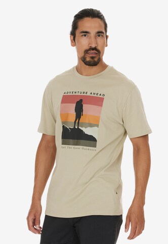 Whistler T-Shirt 'Vesper' in Beige: predná strana