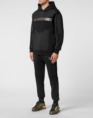 Plein Sport Sweatshirt 'Statement' in Black: front