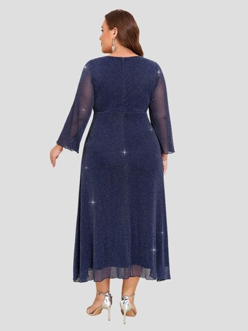 LapaPlus - Vestido de gala 'Women Dress' en azul