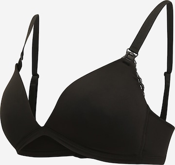 MAMALICIOUS Bra in Black: front