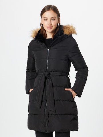 Lindex - Abrigo de invierno en negro: frente