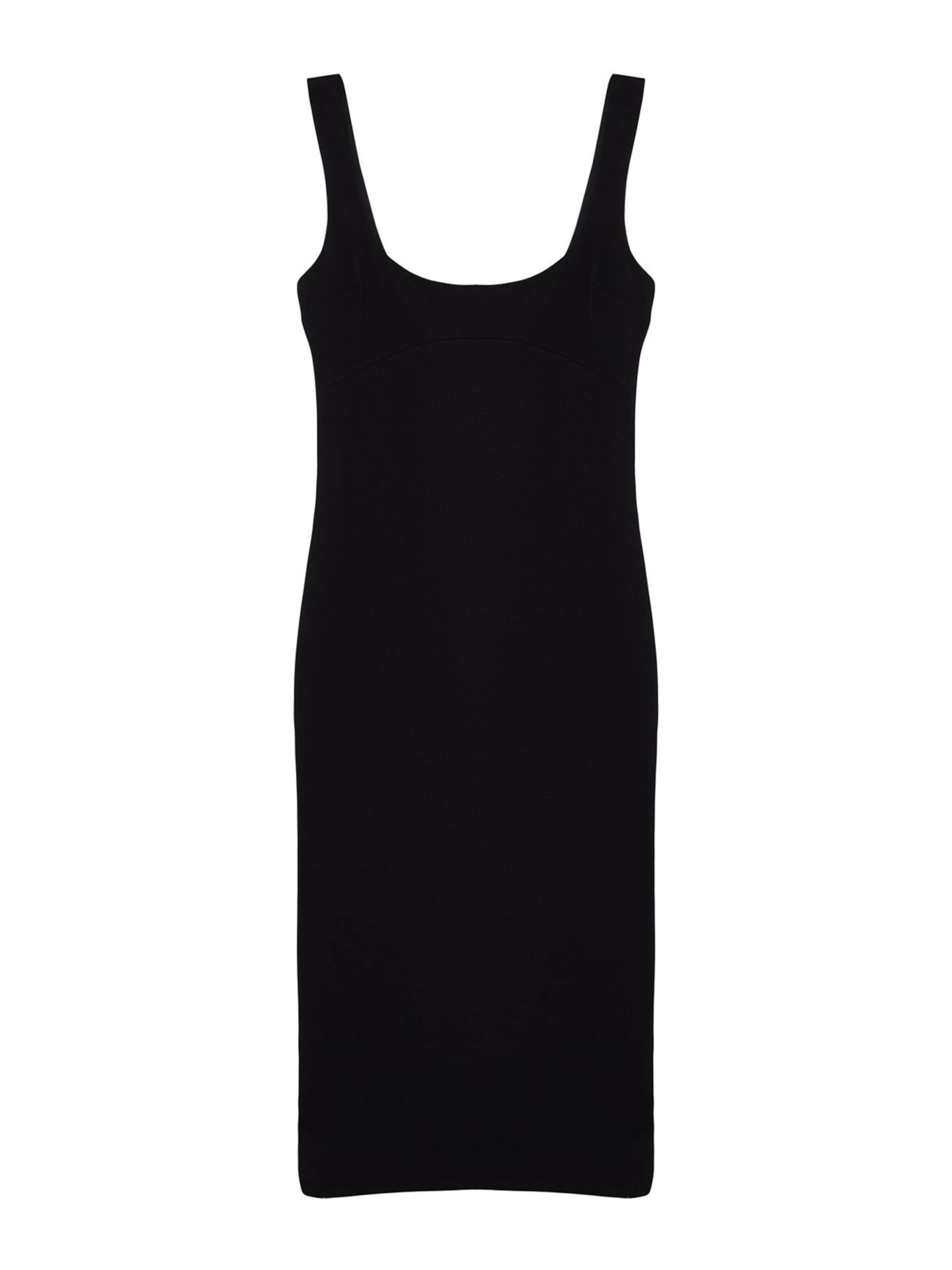 Trendyol Šaty – černá: přední strana