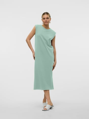 Robe 'PANNA GLENN' VERO MODA en vert : devant