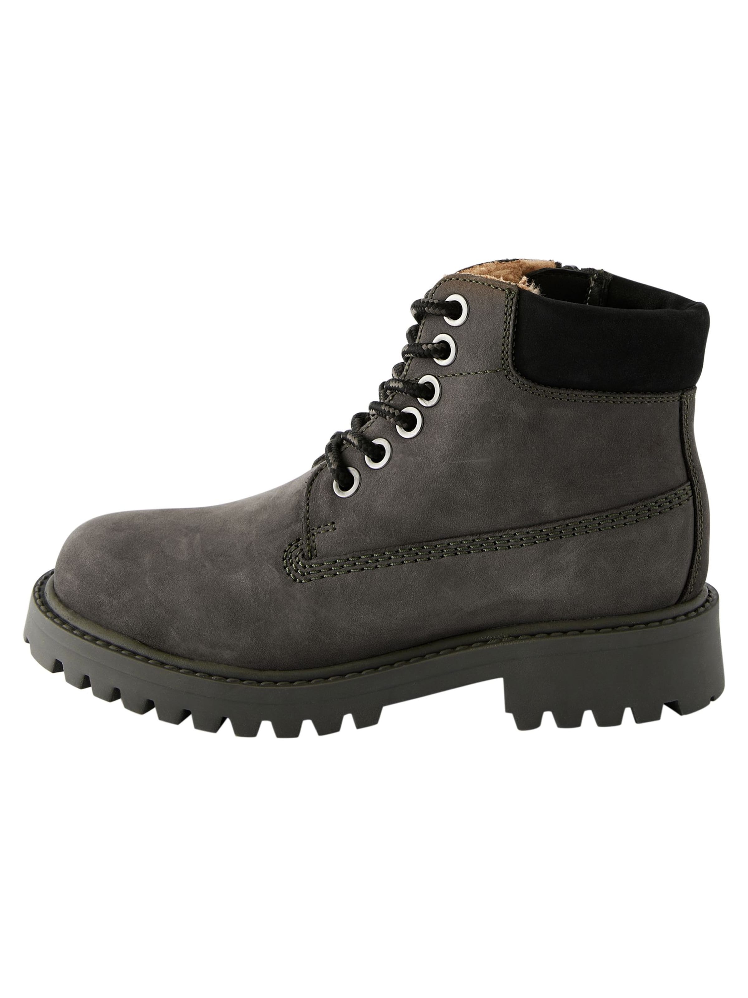 Next Boots in Green: front