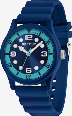 SECTOR Uhr in Blau: Vorderseite