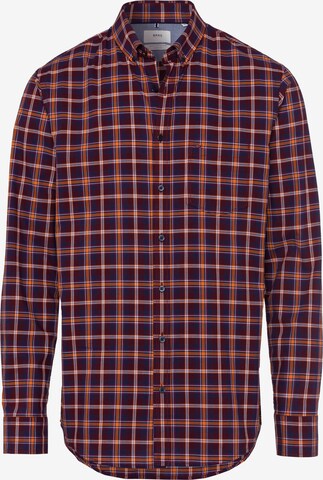 BRAX Button Up Shirt 'Dries' in Red: front
