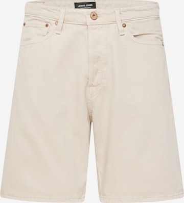 JACK & JONES Jeansy 'JJICHRIS JJCOOPER' w kolorze beżowy: przód
