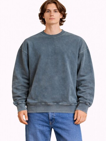A Question Of (AQO) Sweatshirt 'Acid' in Blue: front