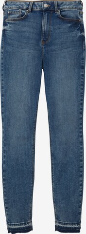 Slimfit Jeans 'Janna' de la TOM TAILOR DENIM pe albastru: față