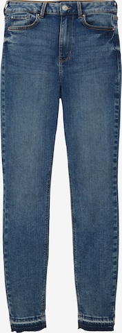 TOM TAILOR DENIM Slimfit Jeans 'Janna' in Blauw: voorkant