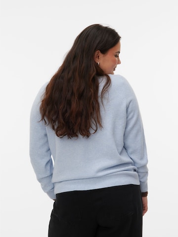 Vero Moda Curve Trui 'VMCDoffy' in Blauw