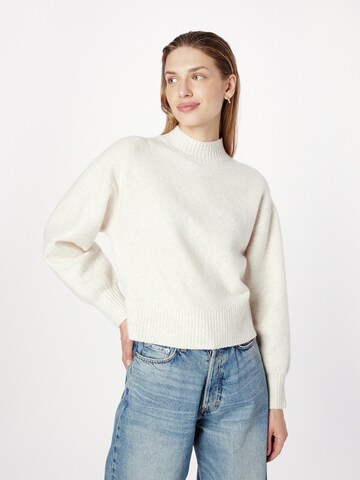 Pull-over Monki en blanc : devant