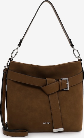Suri Frey Shoulder bag 'Libby' in Brown: front