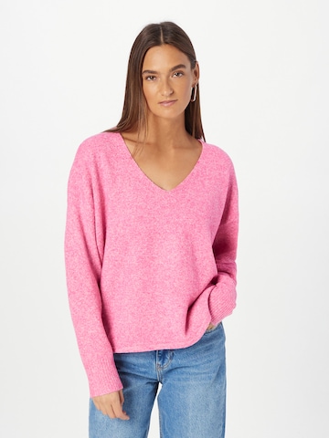 Pull-over 'DOFFY' VERO MODA en rose : devant