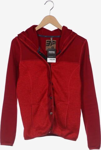 ICEPEAK Sweatshirt & Zip-Up Hoodie in L in Red: front
