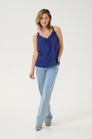 Haut 'CR Anna' Cream en bleu