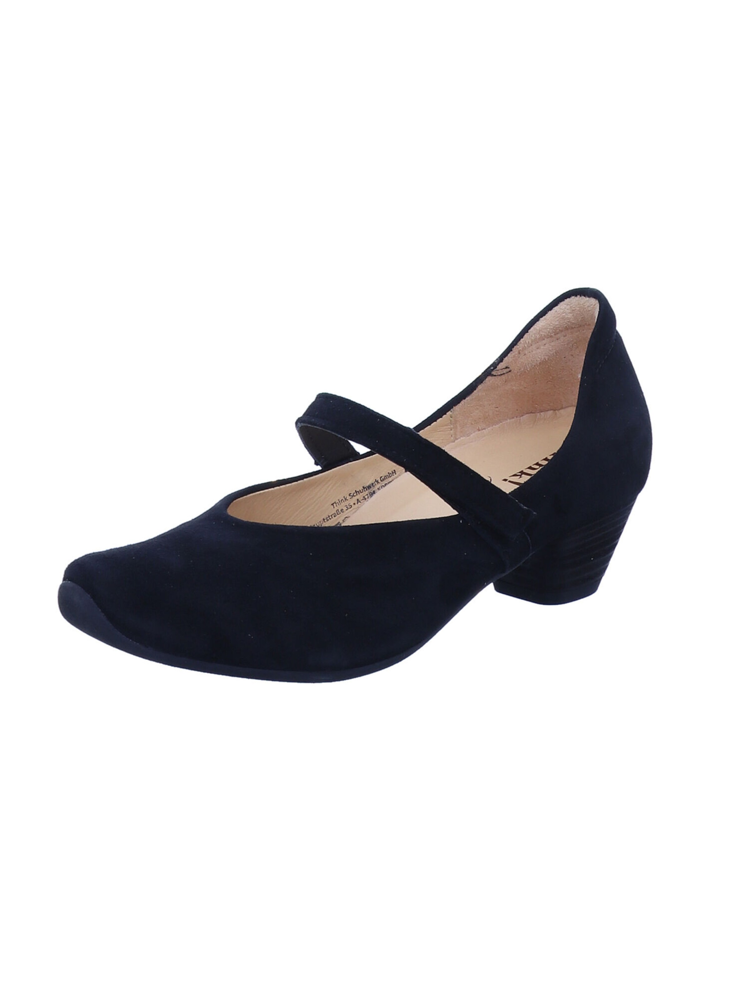 THINK! Pumps 'Aida' in Black: front