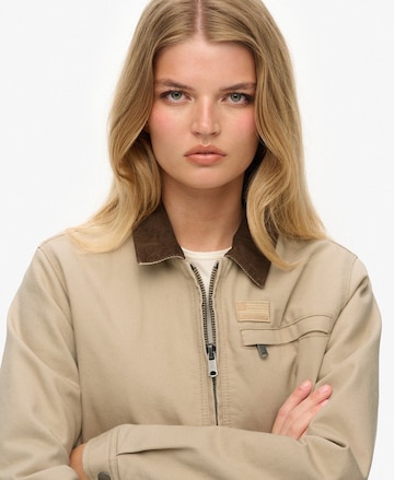 Veste mi-saison Superdry en marron
