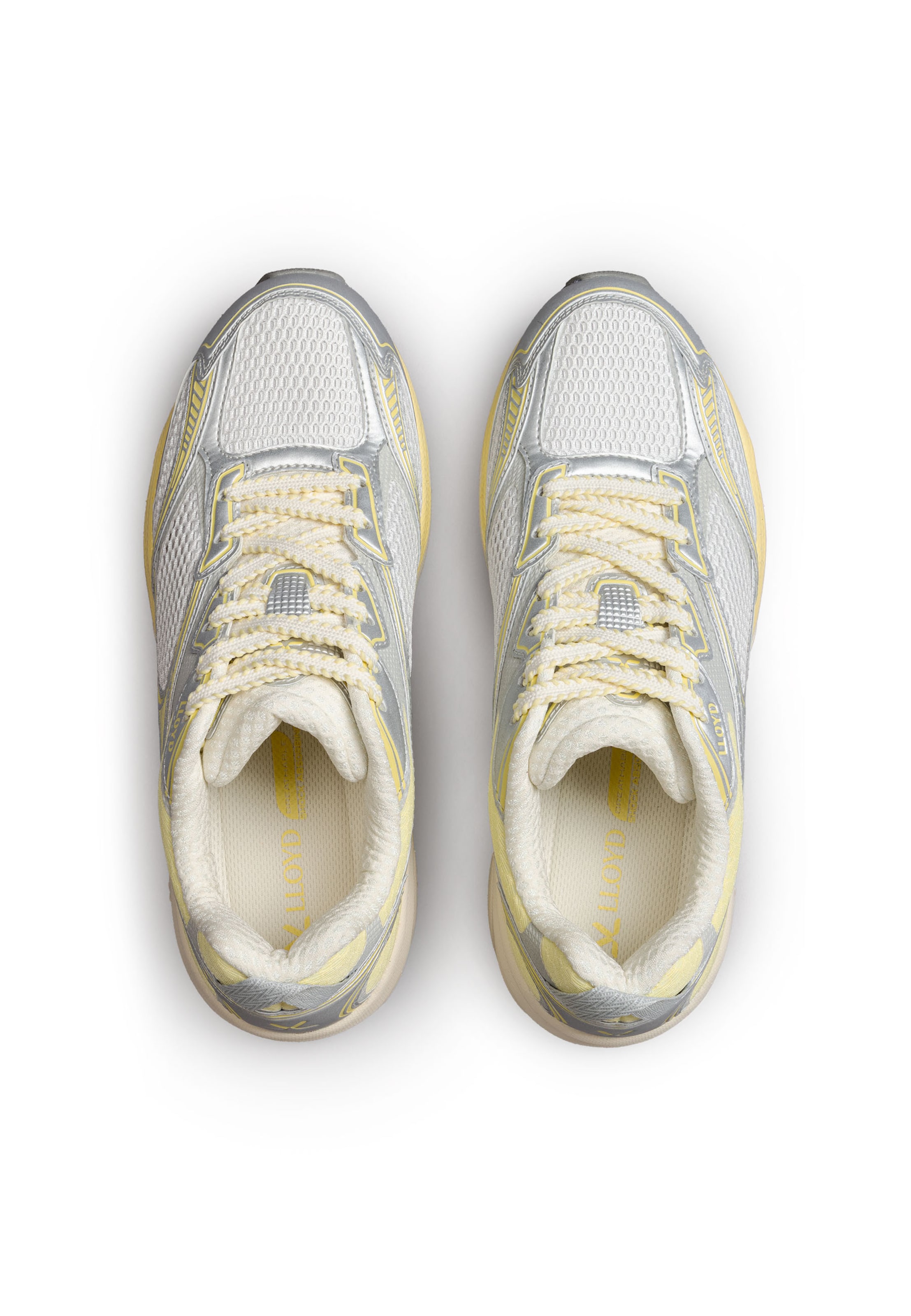 Baskets basses LLOYD en blanc