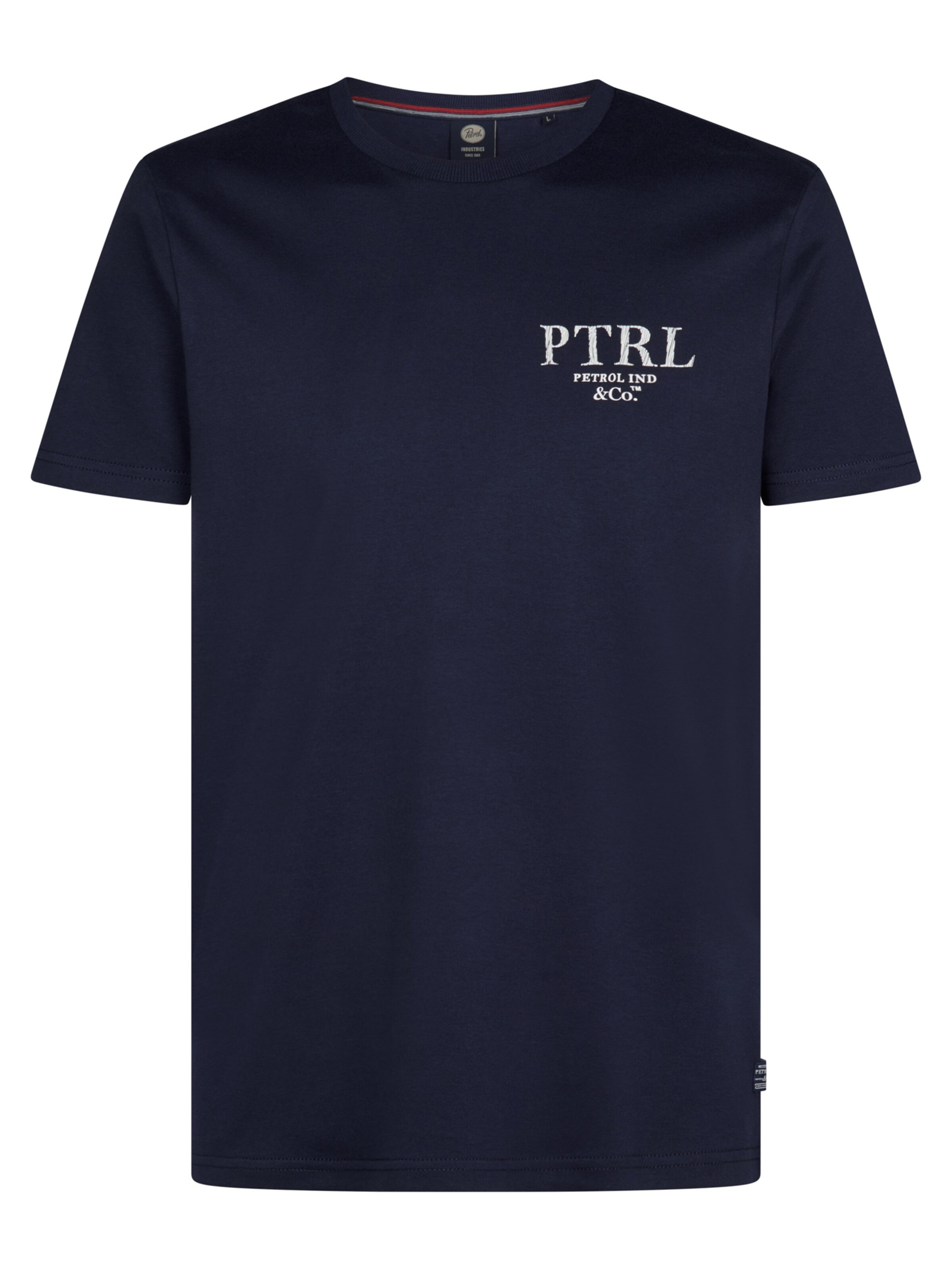T-Shirt 'Pawnee' Petrol Industries en bleu : devant