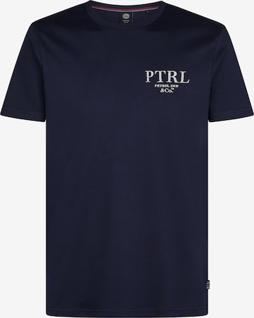 Petrol Industries T-Shirt 'Pawnee' in Blau: Vorderseite