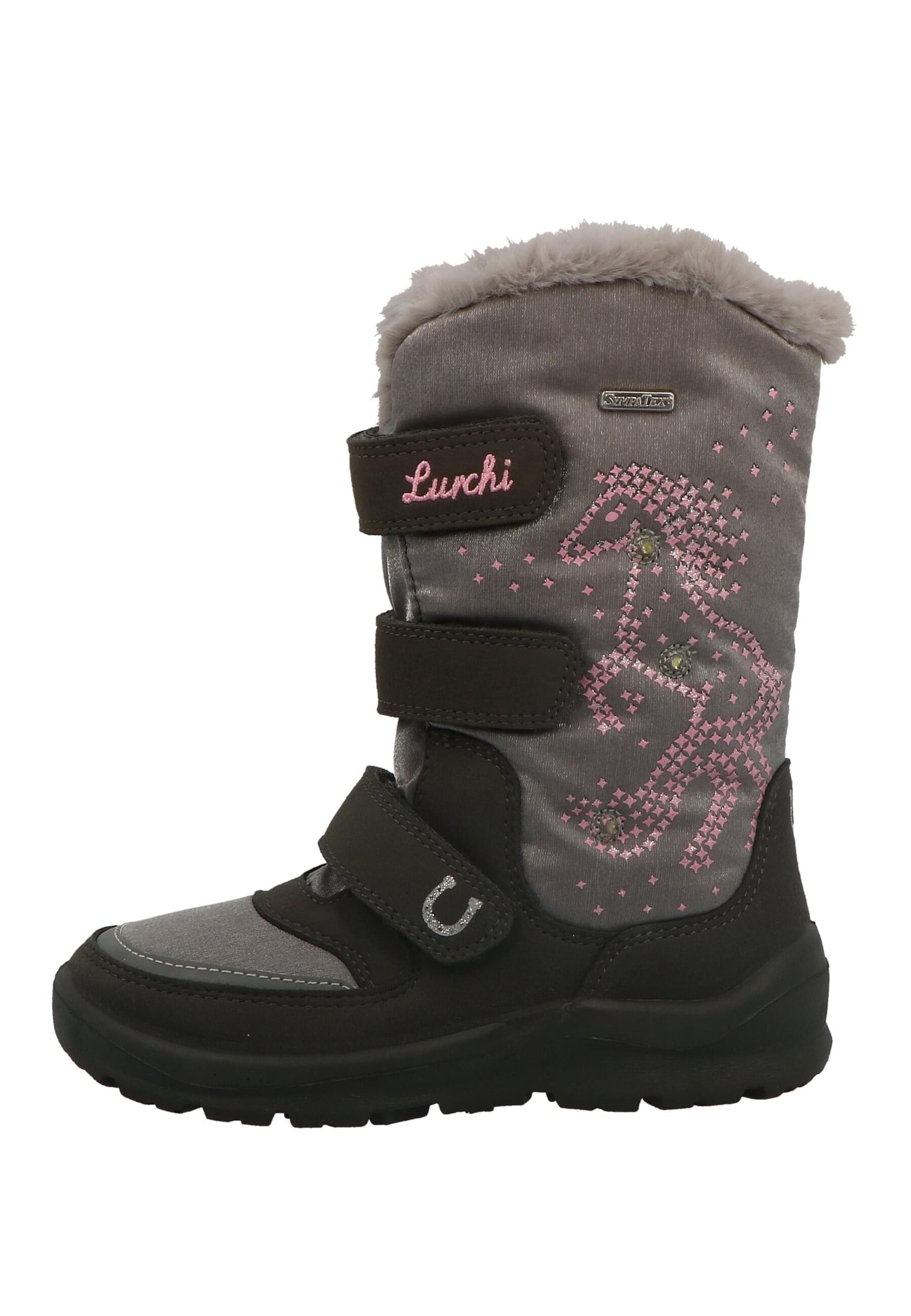 LURCHI Snow boots 'Kalina-Sypmpatex' in Grey: front